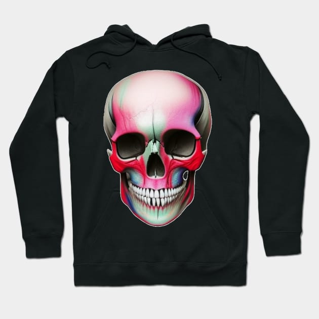 face skull Hoodie by mdr design